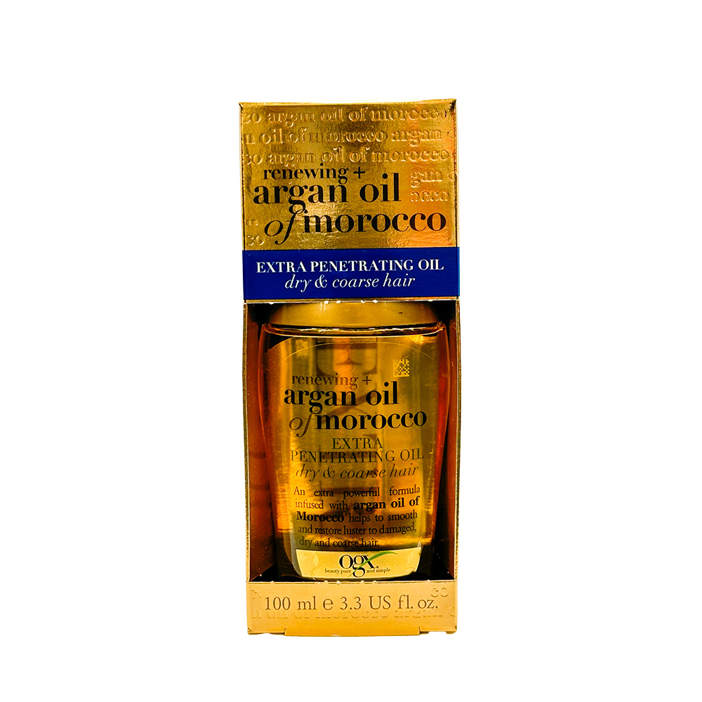 روغن ارگان اوجی ایکس OGX Argan Oil Of Morocco Renewing Penetrating Oil-100ML روغن ارگان اوجی ایکس OGX Argan Oil Of Morocco Renewing Penetrating Oil-100ML